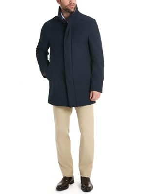Men's Tedford Overcoat with Stand Collar