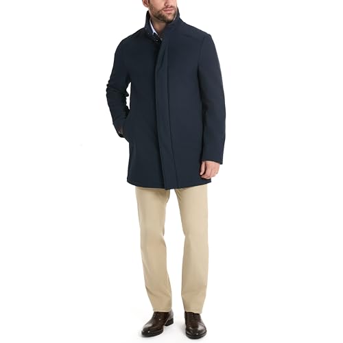 Men's Tedford Overcoat with Stand Collar
