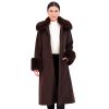 Trench Coat Women, Wool Coats Women with Fur, Peacoat Womens