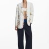 Women's Woman Woven Blazer
