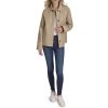 Women's Solid Cropped Trench Coat Jacket
