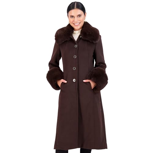 Trench Coat Women, Wool Coats Women with Fur, Peacoat Womens