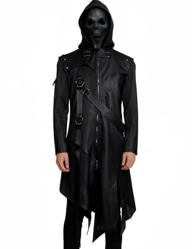 Retro Victorian Steampunk Medieval Jacket Coat Gothic Costume Halloween