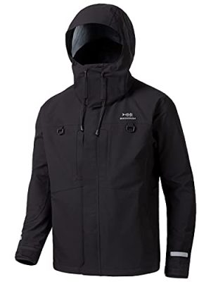 Valor Waterproof Fishing Jackets for Men Women Breathable Windproof Rain Jacket
