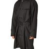 Novelties Adult Secret Agent Spy Costume Trench Coat, Black, Standard
