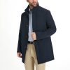 Men's Tedford Overcoat with Stand Collar