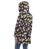 Women's line Raincoat with Removable Hood
