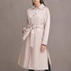 Paris Women's Belted Trench Coat