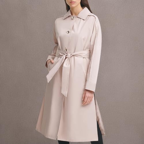 Paris Women's Belted Trench Coat