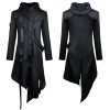 Retro Victorian Steampunk Medieval Jacket Coat Gothic Costume Halloween