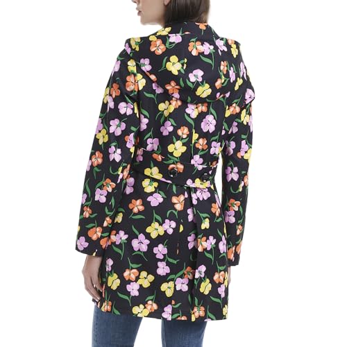 Women's line Raincoat with Removable Hood