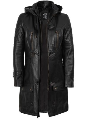 Leather Coats For Women - Real Lambskin Leather Jacket Womens