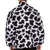 51mBmi5yxsL.jpg Mens Cow Casual Jackets Lightweight Fashion Sportswear Retro Windbreaker